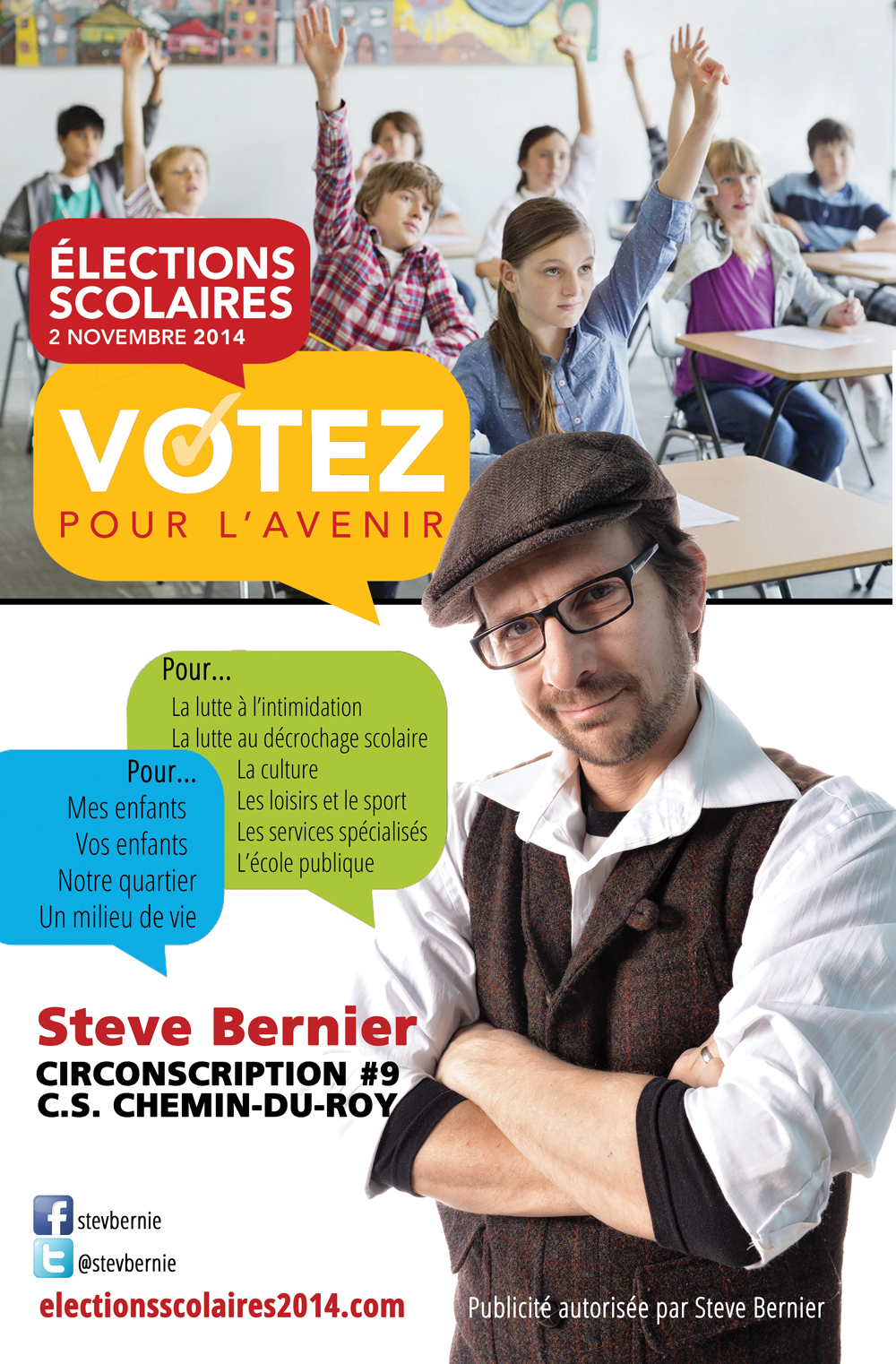 Advertising poster